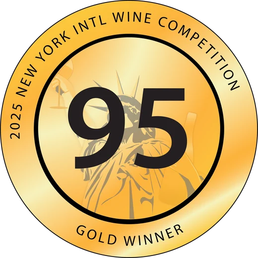 Gold 95 Points — NY International Wine Competition 2025