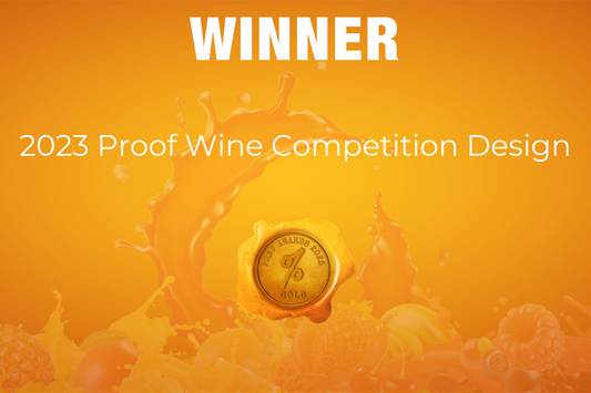 Mimosa Royale Winner 2023 Proof Wine Competition Design