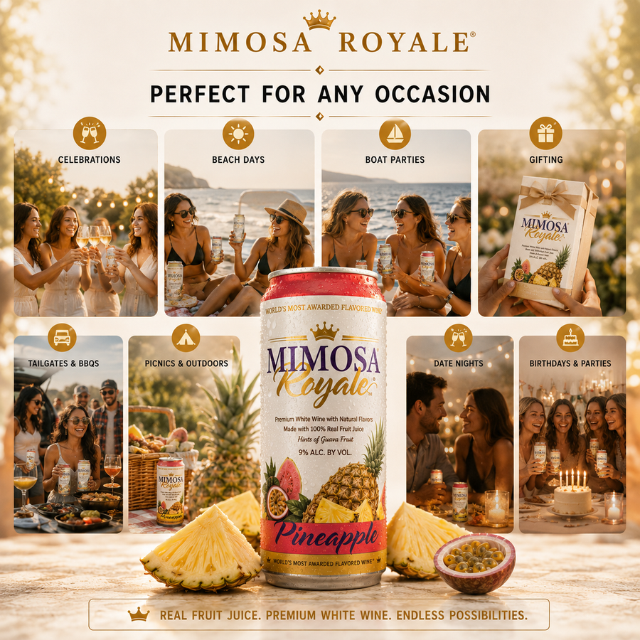 Pineapple Mimosa Cans — photo 8