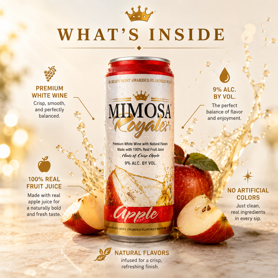 Apple Mimosa Cans — photo 5