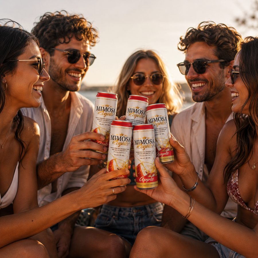 Apple Mimosa Cans — photo 9