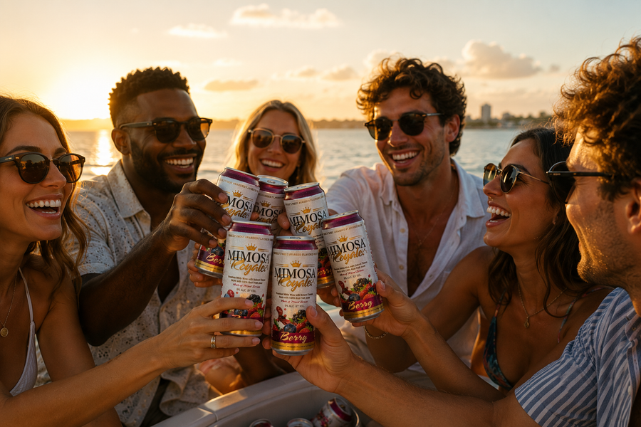 Berry Mimosa Cans — photo 5
