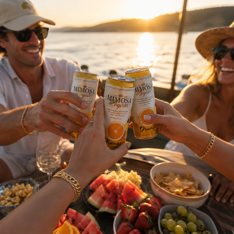 Orange Mimosa Cans — photo 4