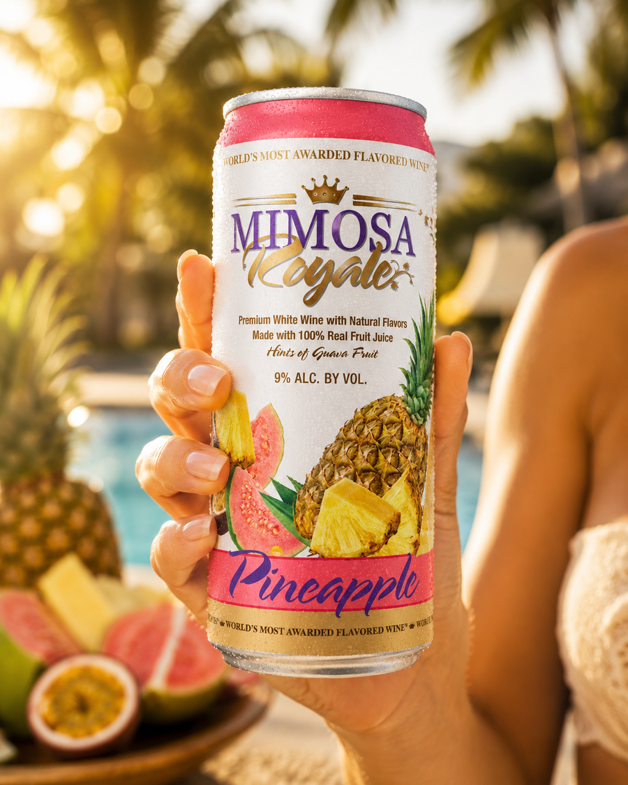 Pineapple Mimosa Cans — photo 3