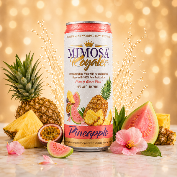 Pineapple Mimosa Cans | Mimosa Royale