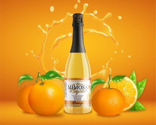 Orange Non-Alcholic Mimosa Bottle
