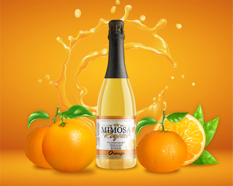 Orange Non-Alcoholic Mimosa Bottle