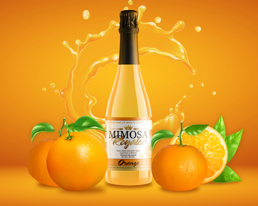 750ml Orange Mimosa Bottles
