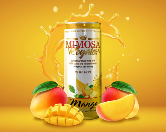 355ml Mango Mimosa Cans