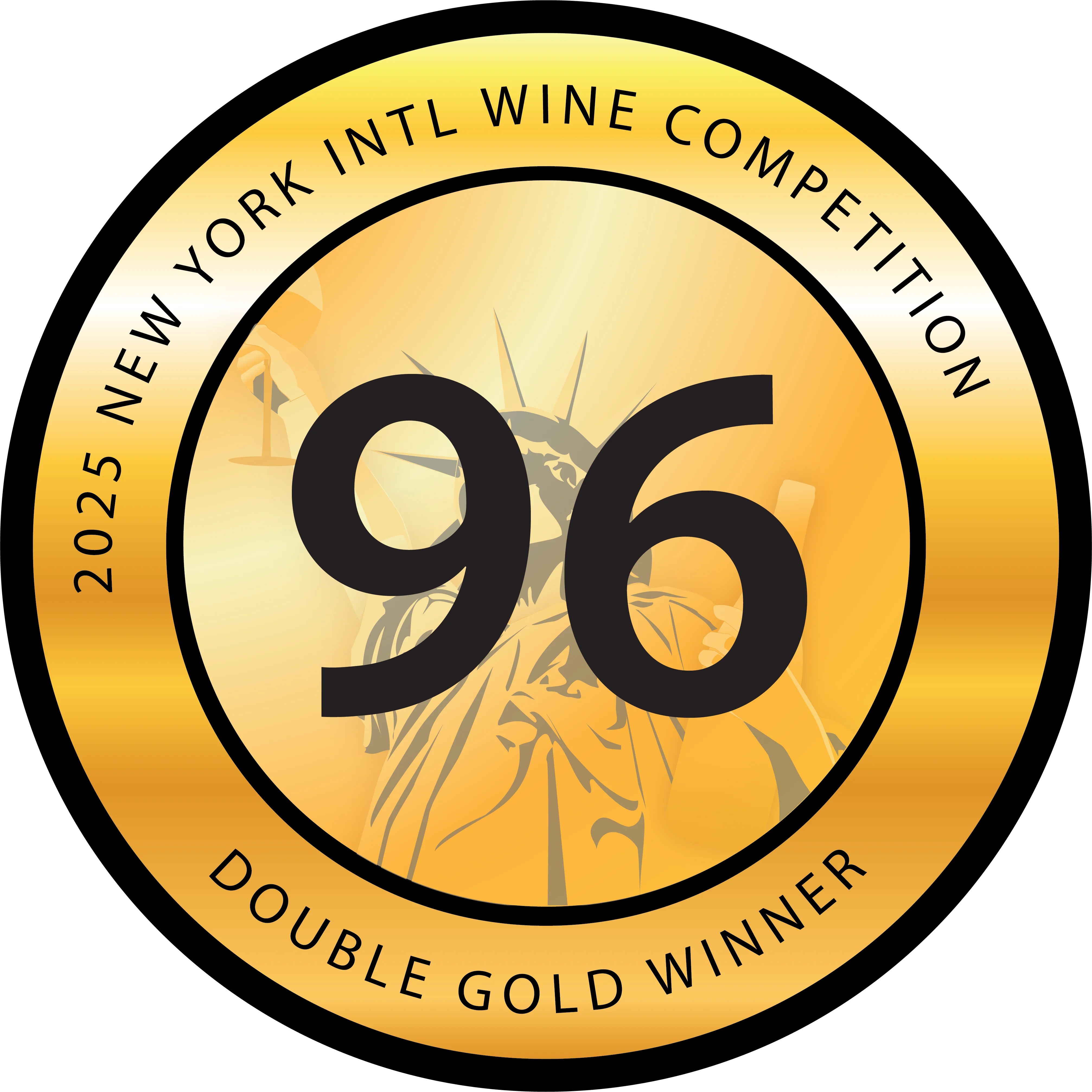 NYIWC Double Gold 96pts 2025