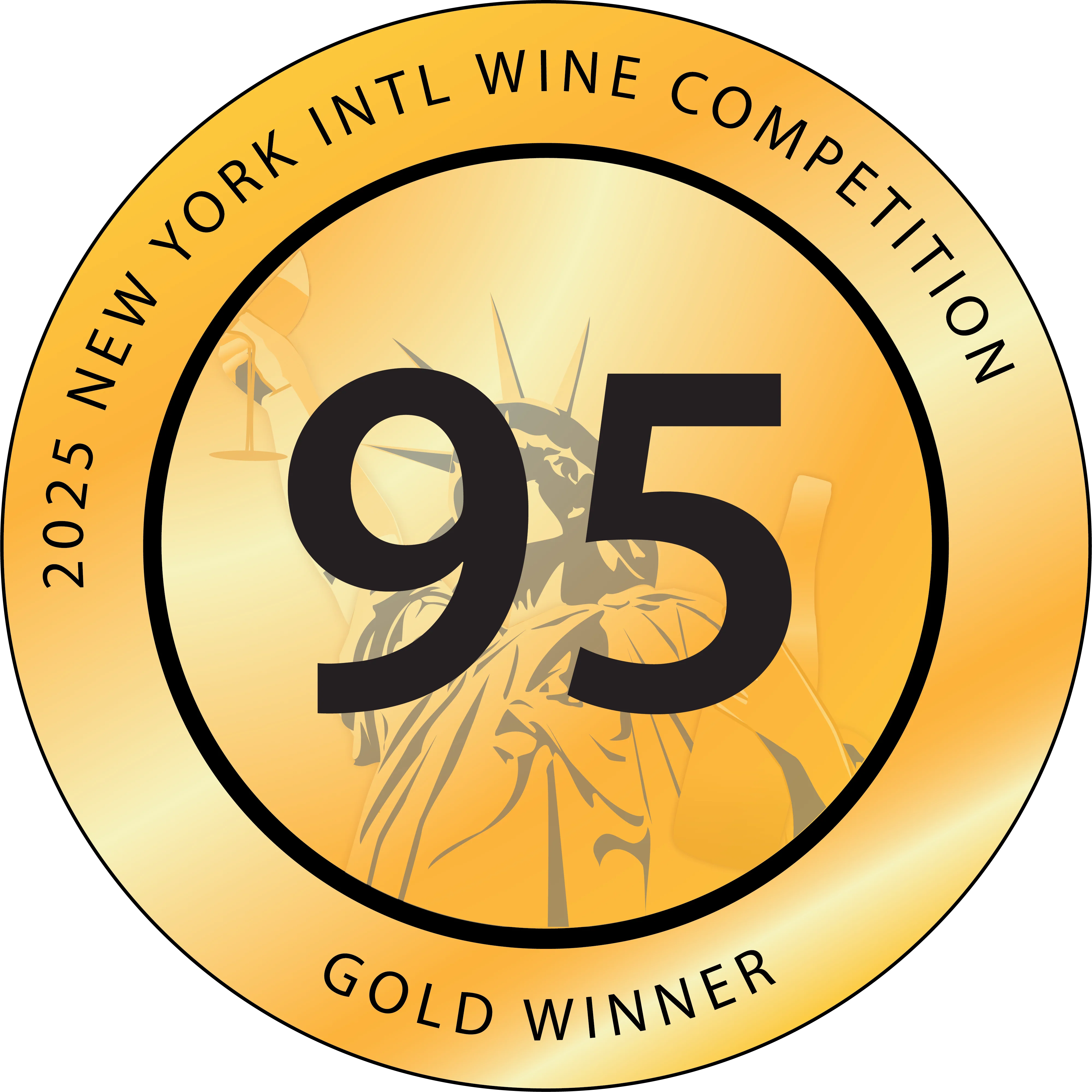NY International Wine Competition — Gold, 95 points