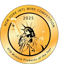 Mimosa Producer of the Year 2025 medal — RTD Magazine