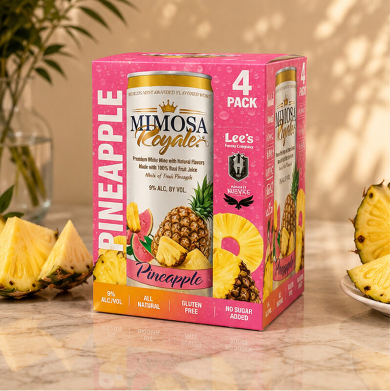 Pineapple Mimosa Cans